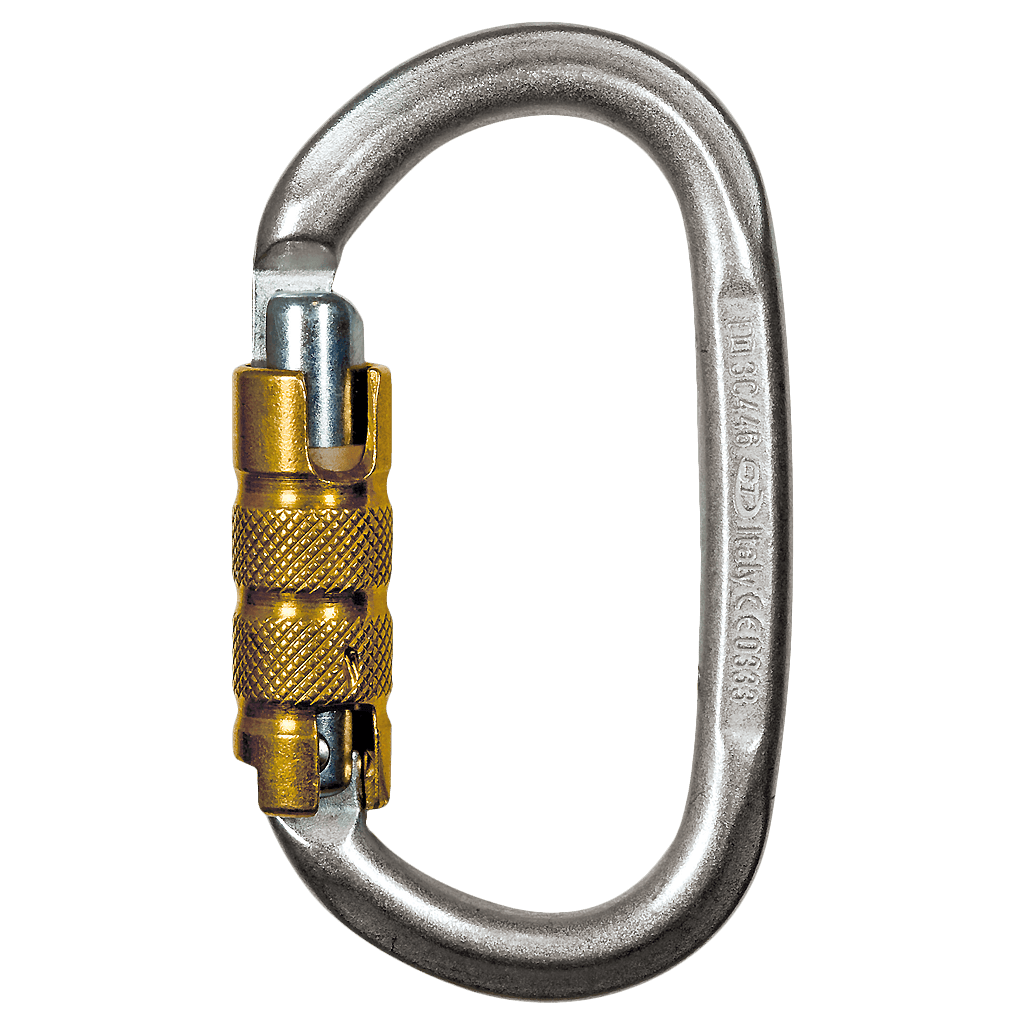 CT Pillar Steel Oval Triple Lock Carabiner