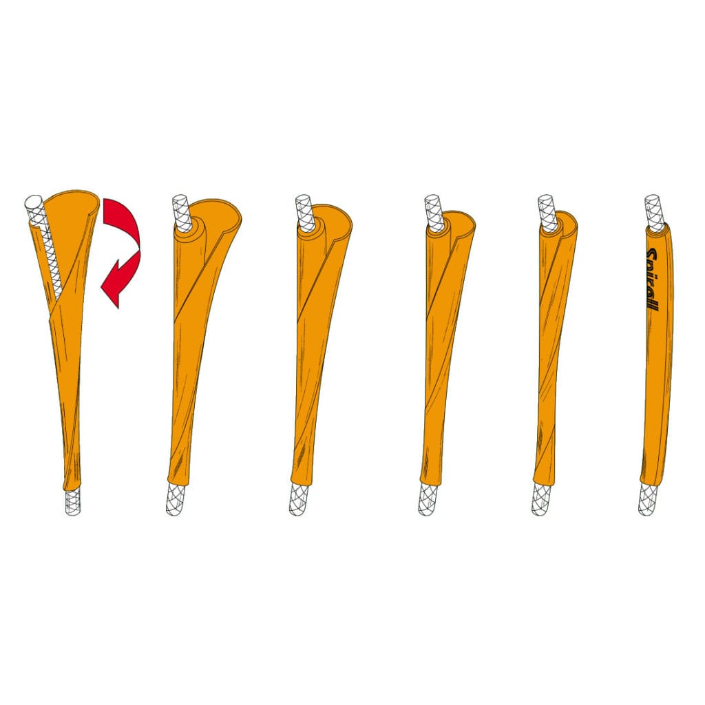 Still Rope Protector Spiroll Rope Protector - 60cm - Aspiring