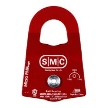 Alternative view of SMC 30mm Prusik Minding Pulley - Red/Grey