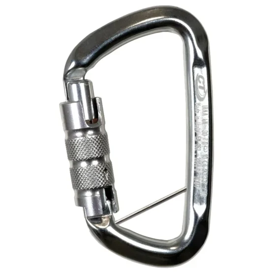 CT D-Shape Triple Lock Carabiner (Captive Pin)