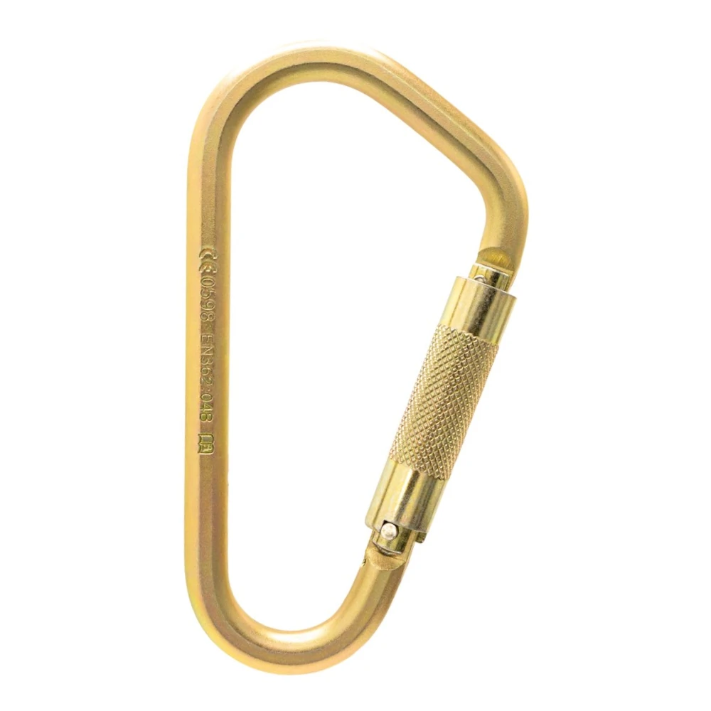 ISC KH307 Fireman Steel Triple Lock Carabiner