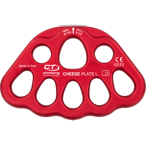 CT Large Cheese Plate (Rigging Plate) - Red