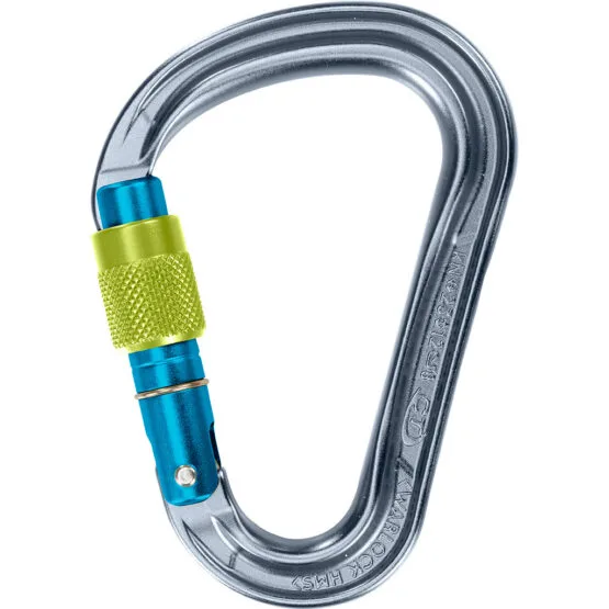 CT Warlock HMS Screw Gate Carabiner - Grey