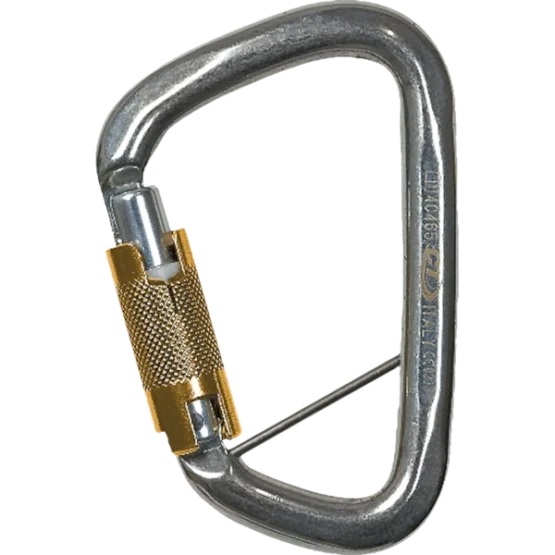 CT Large Stainless Steel Triple Lock Carabiner (Captive Pin)