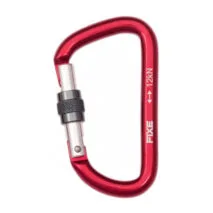 Fixe Accessory D-Shape Screw Gate Carabiner (Not PPE)