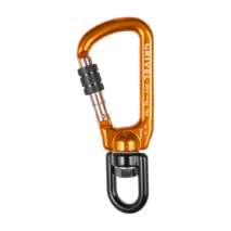 Grivel Rotor Screw Gate Accessory Swivel Carabiner (Not PPE)