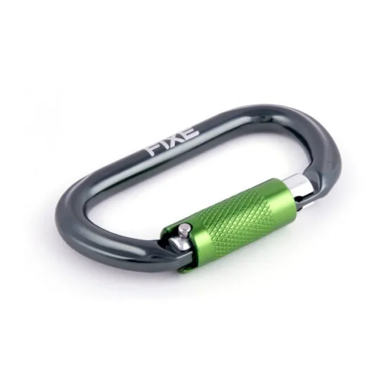 Fixe Symmetric Oval Triple-Lock Carabiner - Grey - Image 3