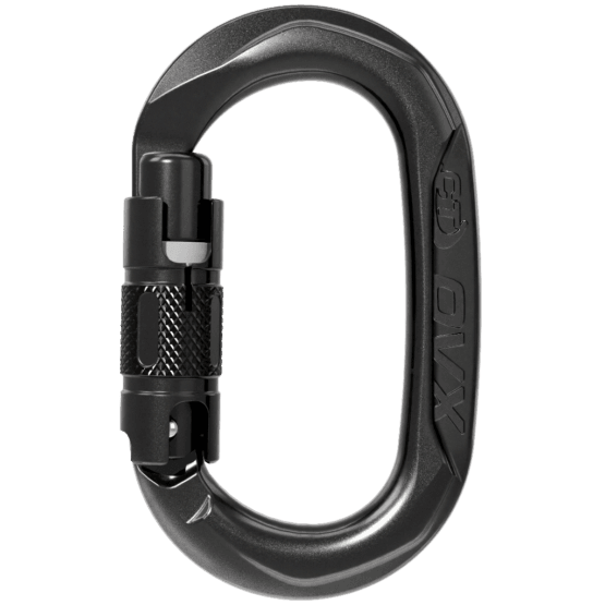 CT OVX Small Oval Triple Lock Carabiner - Black