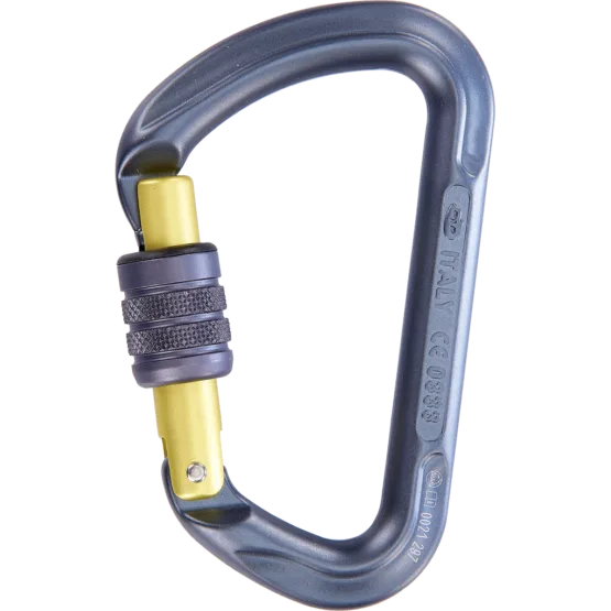 CT K-Classic Spring Lock Carabiner - Grey/Yellow