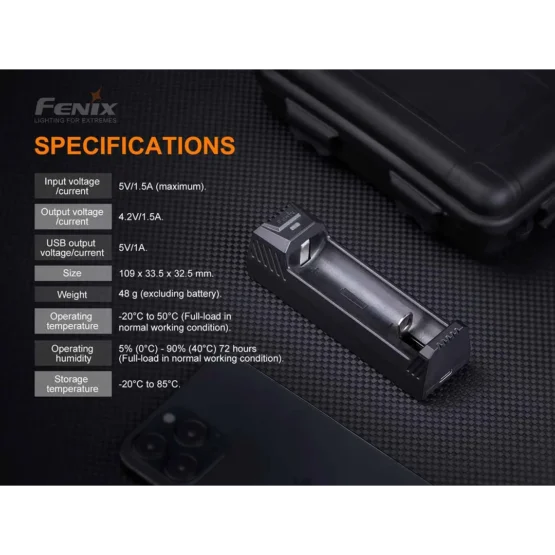 Fenix ARE-X1 Battery Charger - Image 9