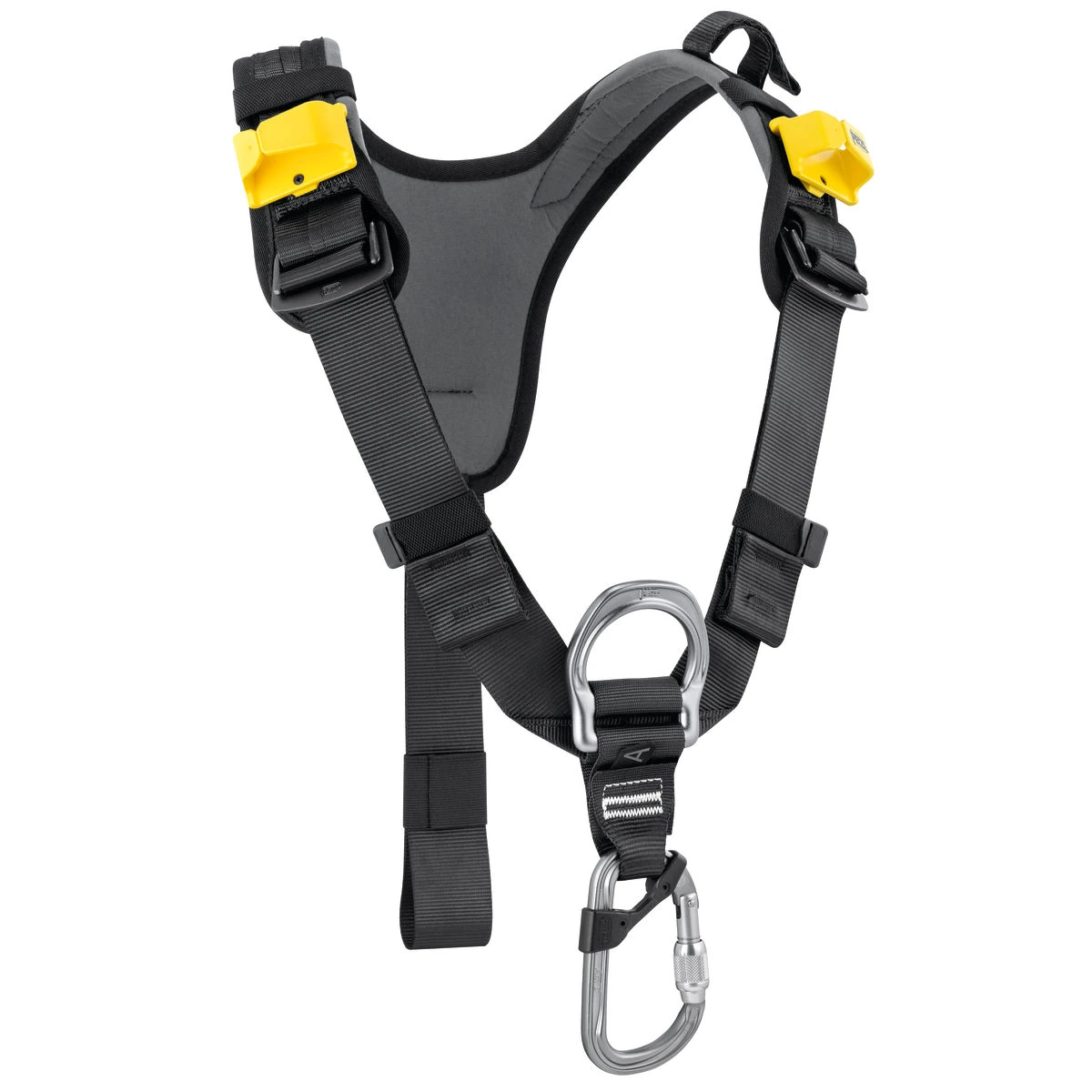Petzl Top Chest Harness – Black/Yellow