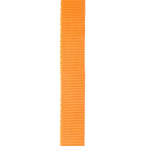 Aspiring Tubular Polyester Webbing - 25mm - Fluoro Orange - Per Metre