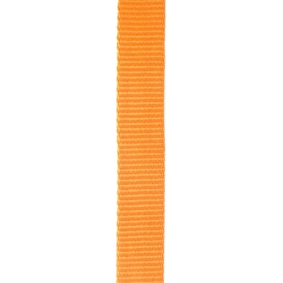 Aspiring Tubular Polyester Webbing - 25mm - Fluoro Orange - Per Metre