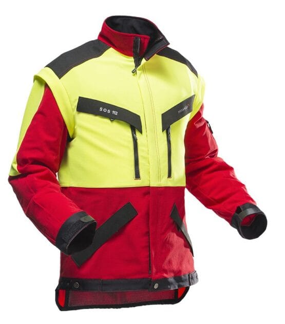 Pfanner KlimaAIR Forest Jacket - Red/Yellow