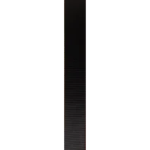Aspiring 48mm Flat Polyester Webbing - Black - Per Metre