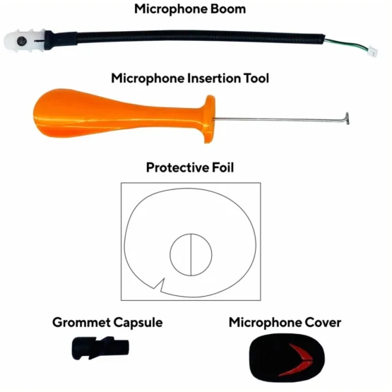 Protos BT-Com Microphone Repair Kit