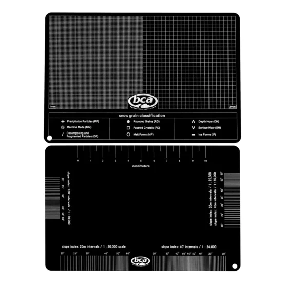 BCA Aluminium Crystal Card