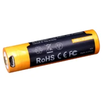 Fenix USB Rechargable 18650 Battery - 2600 mAh