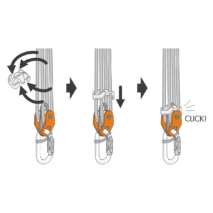 Alternative view of CT Up You Go Rope Guide