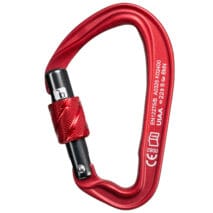 Fixe Picot Screw Gate Carabiner - Red
