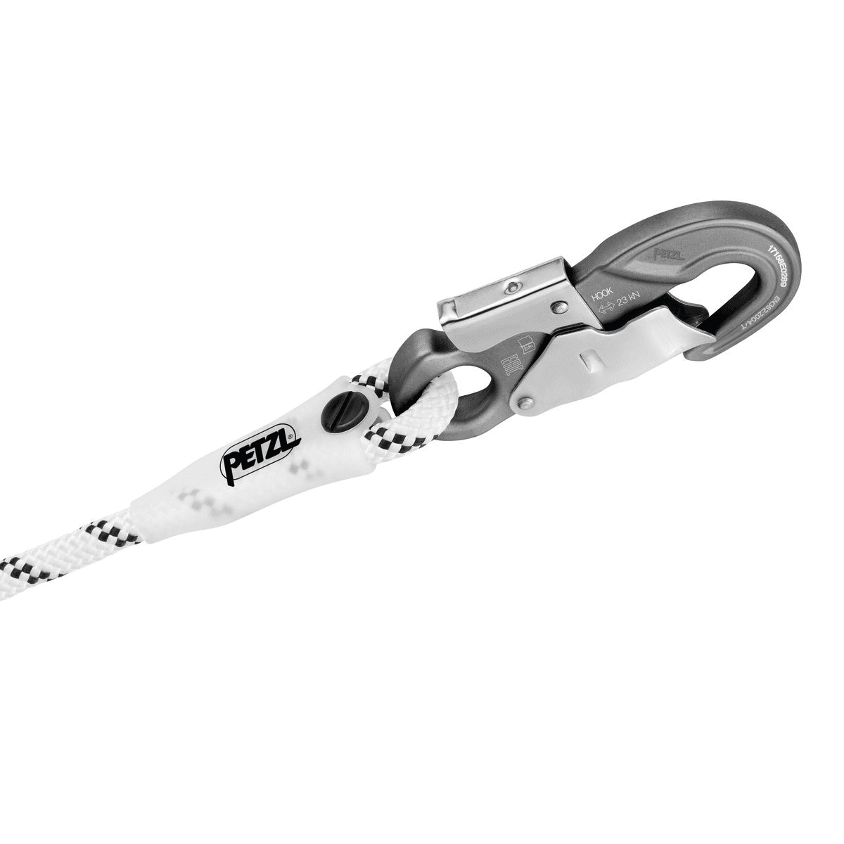 Petzl Grillon Hook Work Positioning Lanyard - Image 3